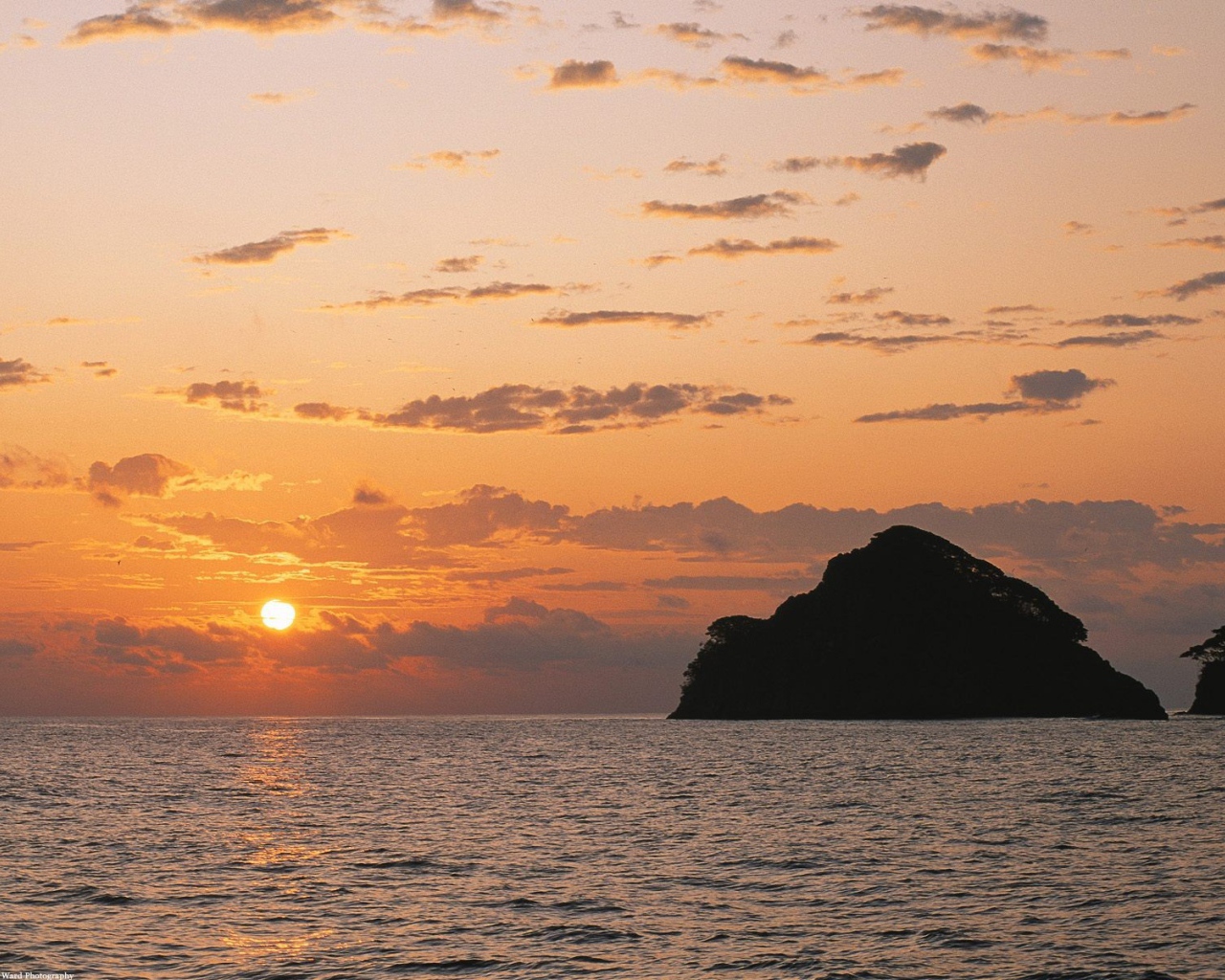 Закат в Мексике