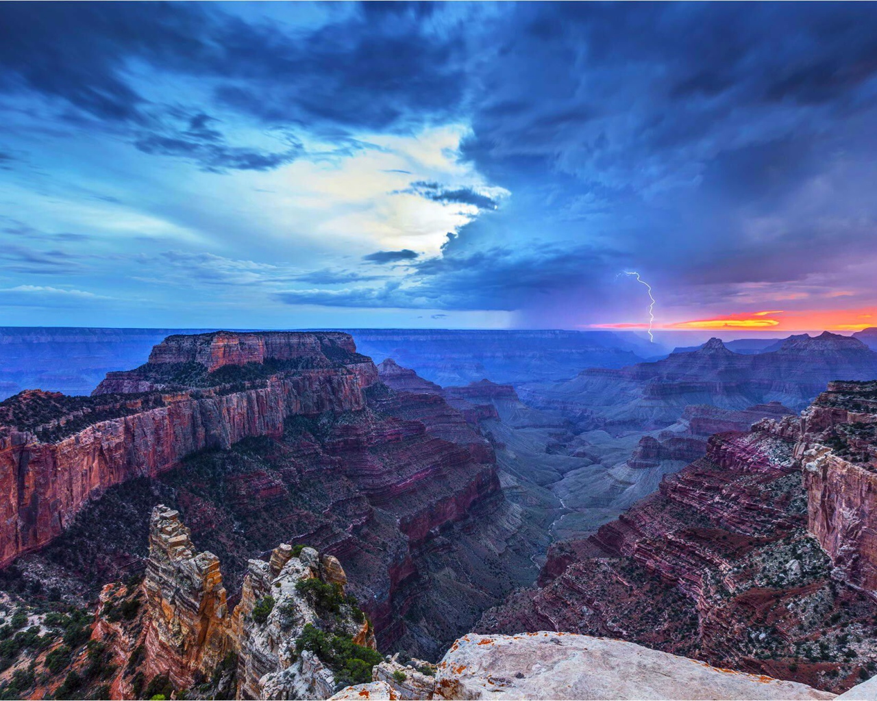 Гроза перед закатом