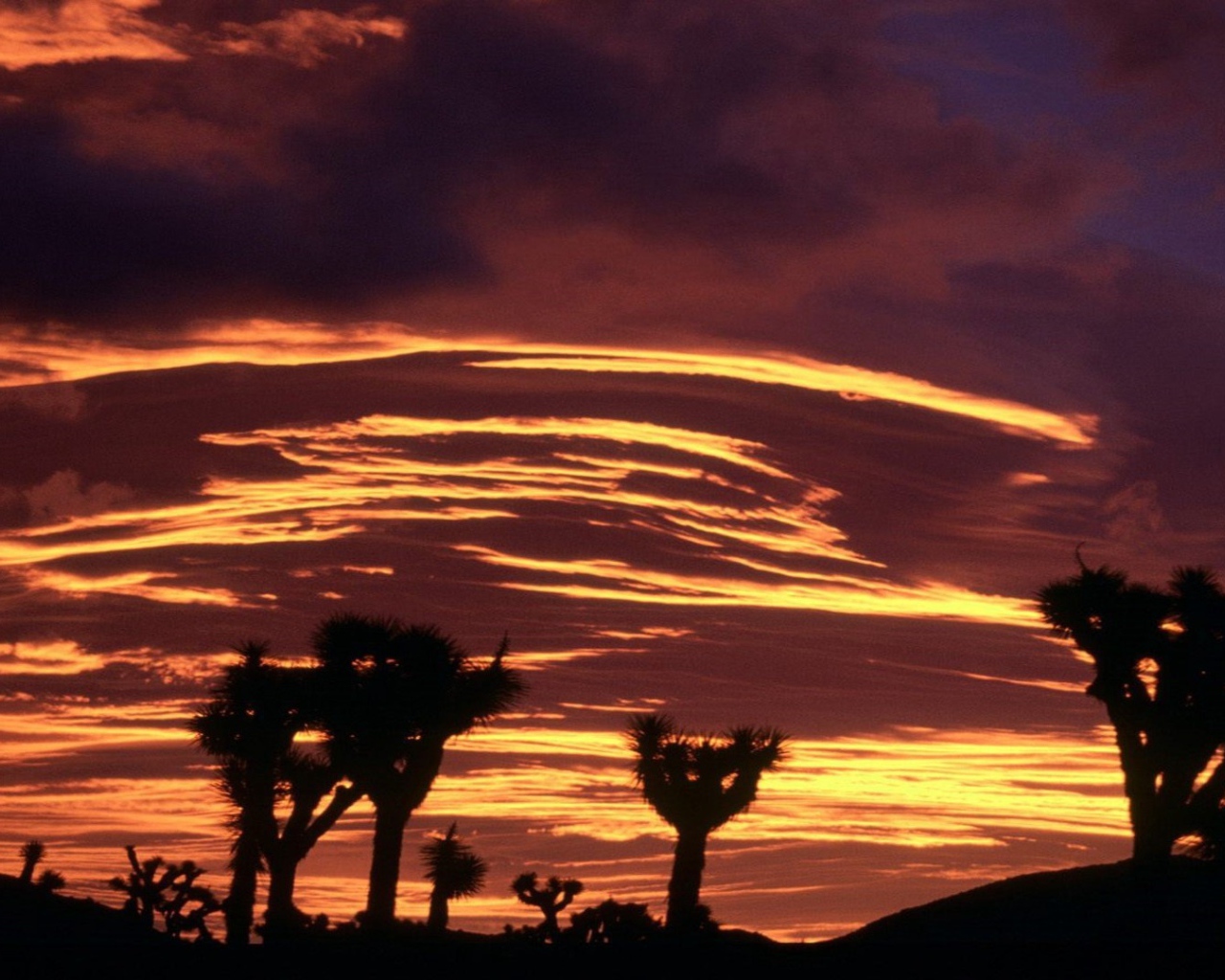 Облака на закате