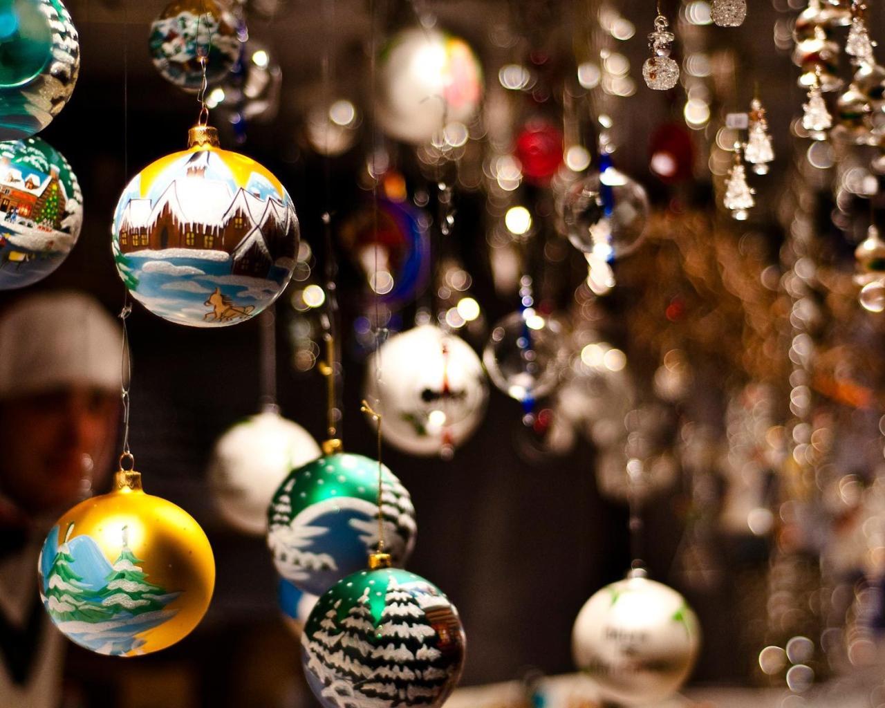 Шары с разными рисунками