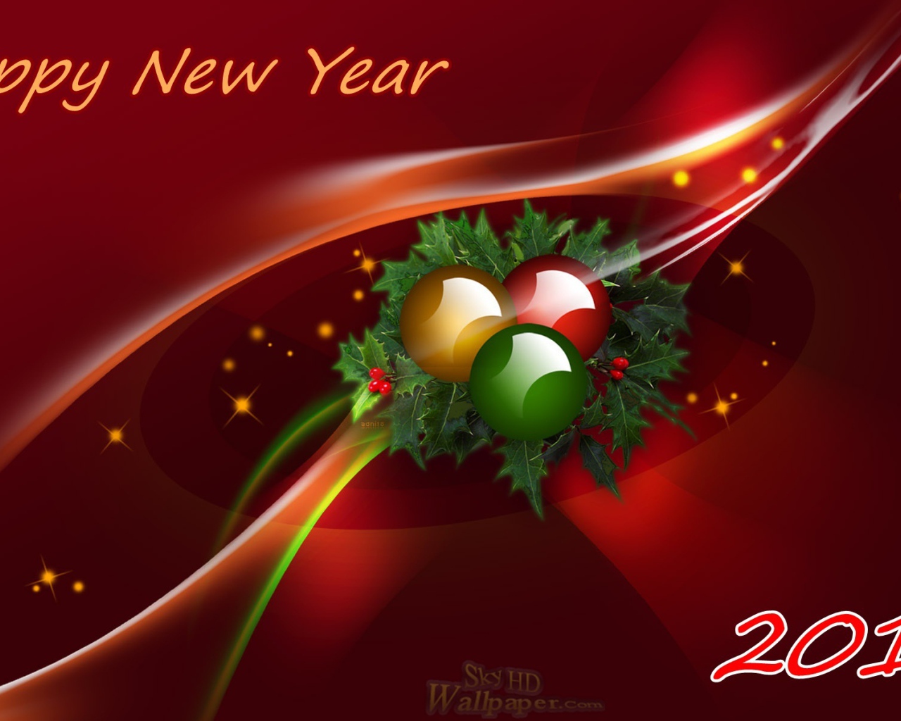 Новогодние обои