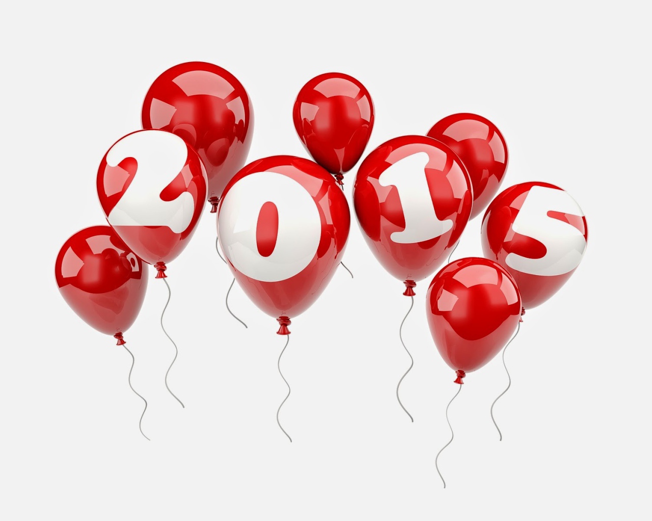 Новый Год 2015 на шариках