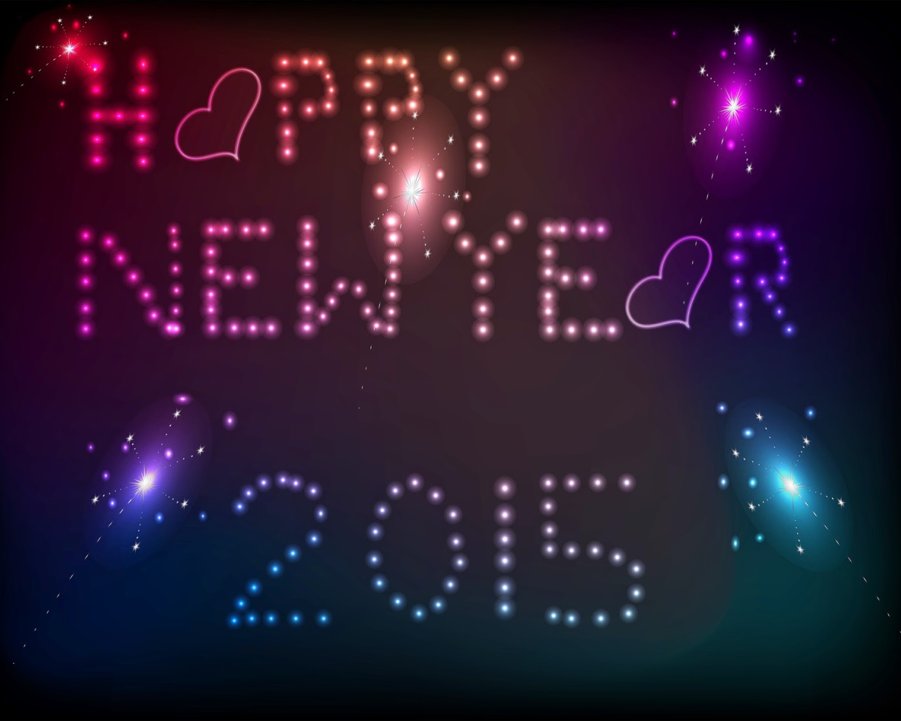 Табло с надписью 2015