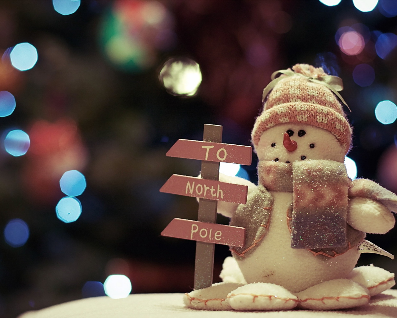 Указатель на Северный полюс