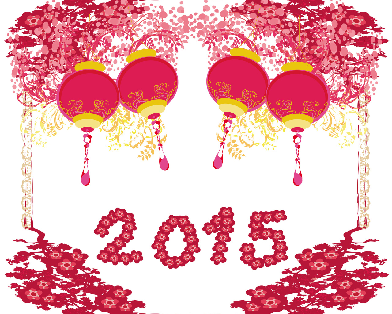 Розовый Новый год