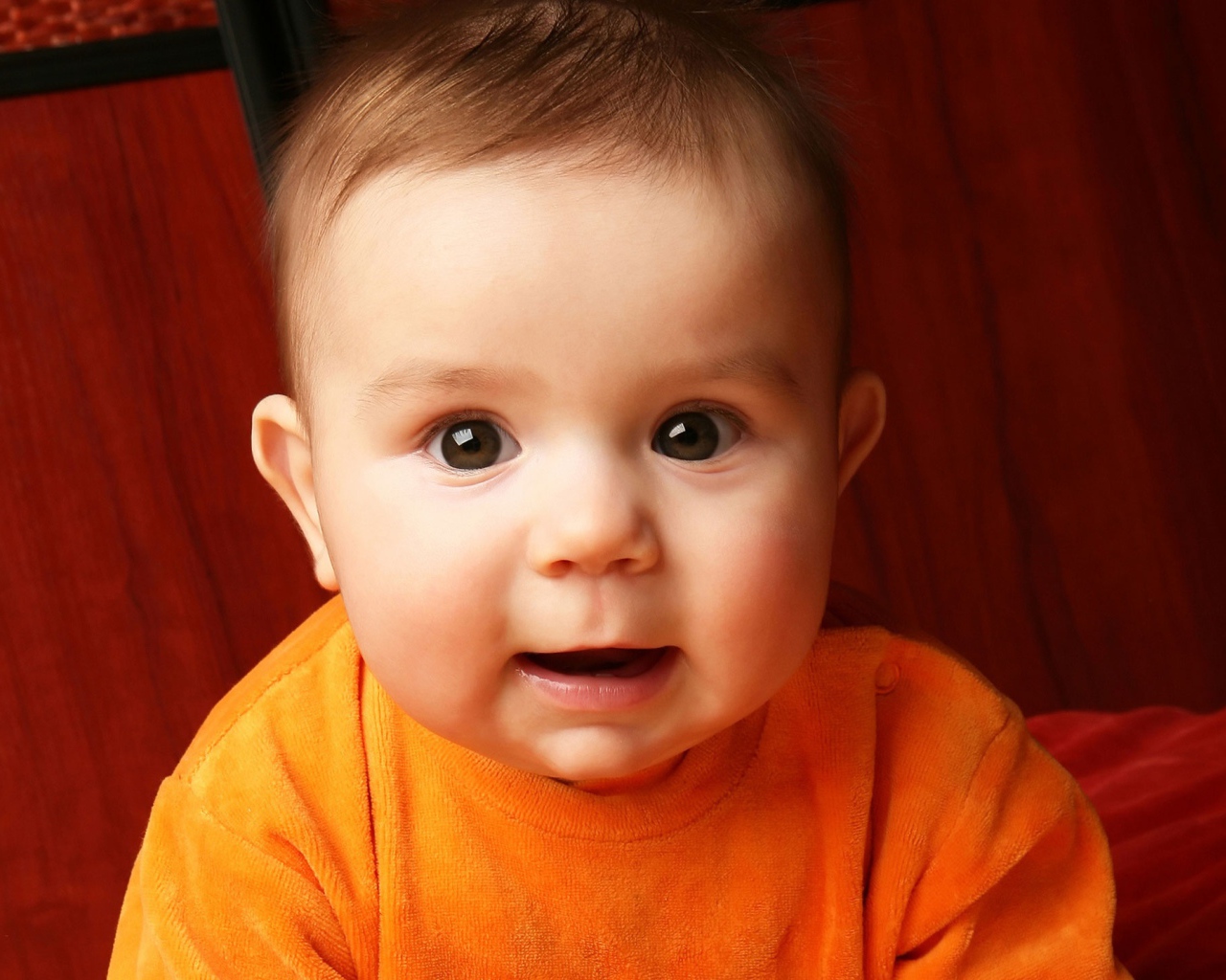 Милый ребенок крупным планом