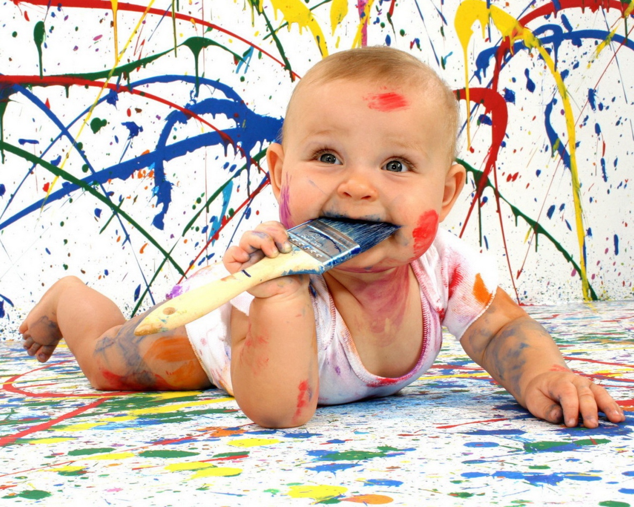 Будущий маляр