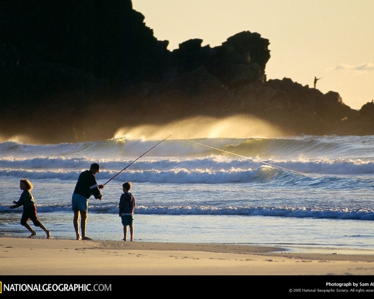 Рыбалка во время шторма