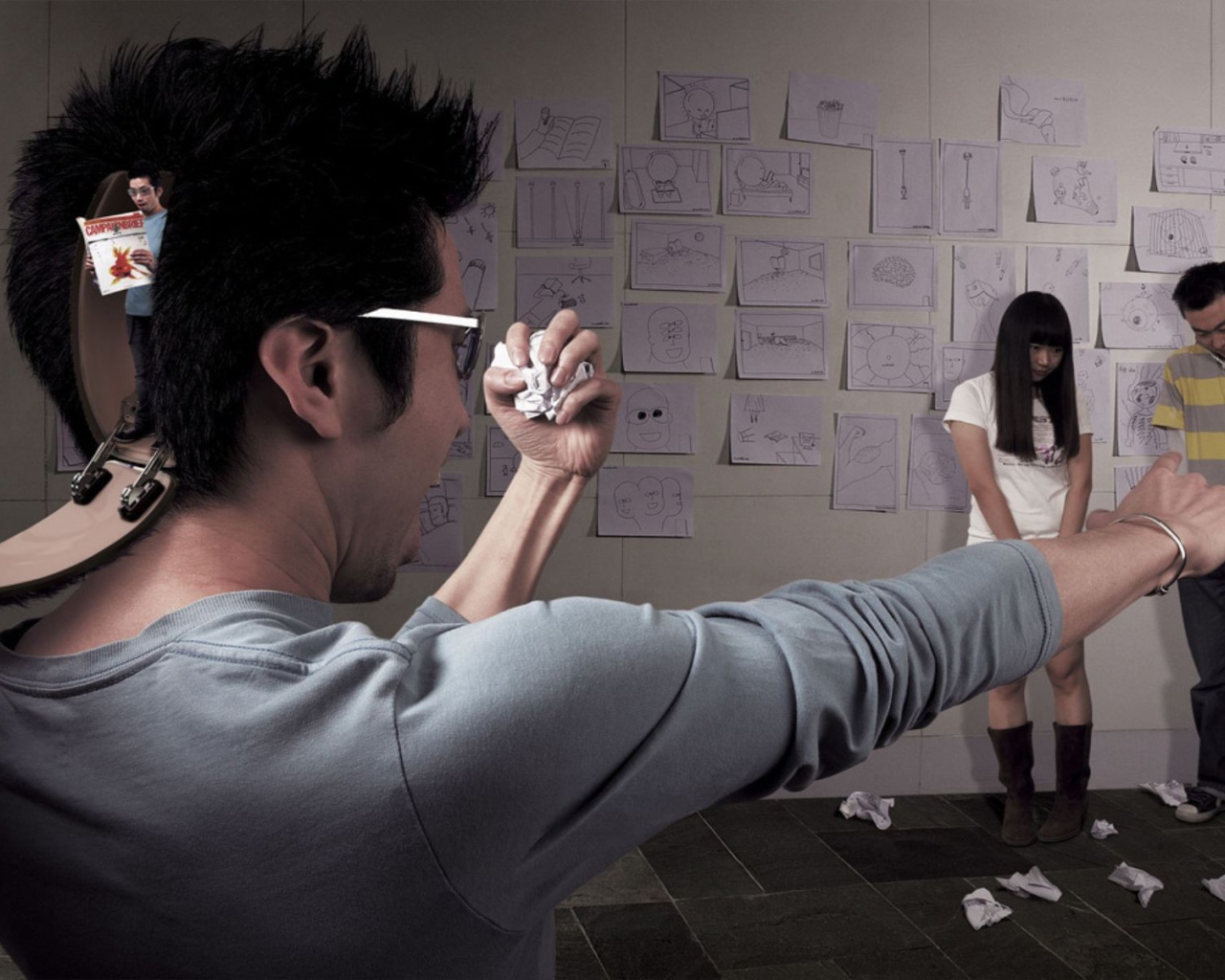 Человек в голове