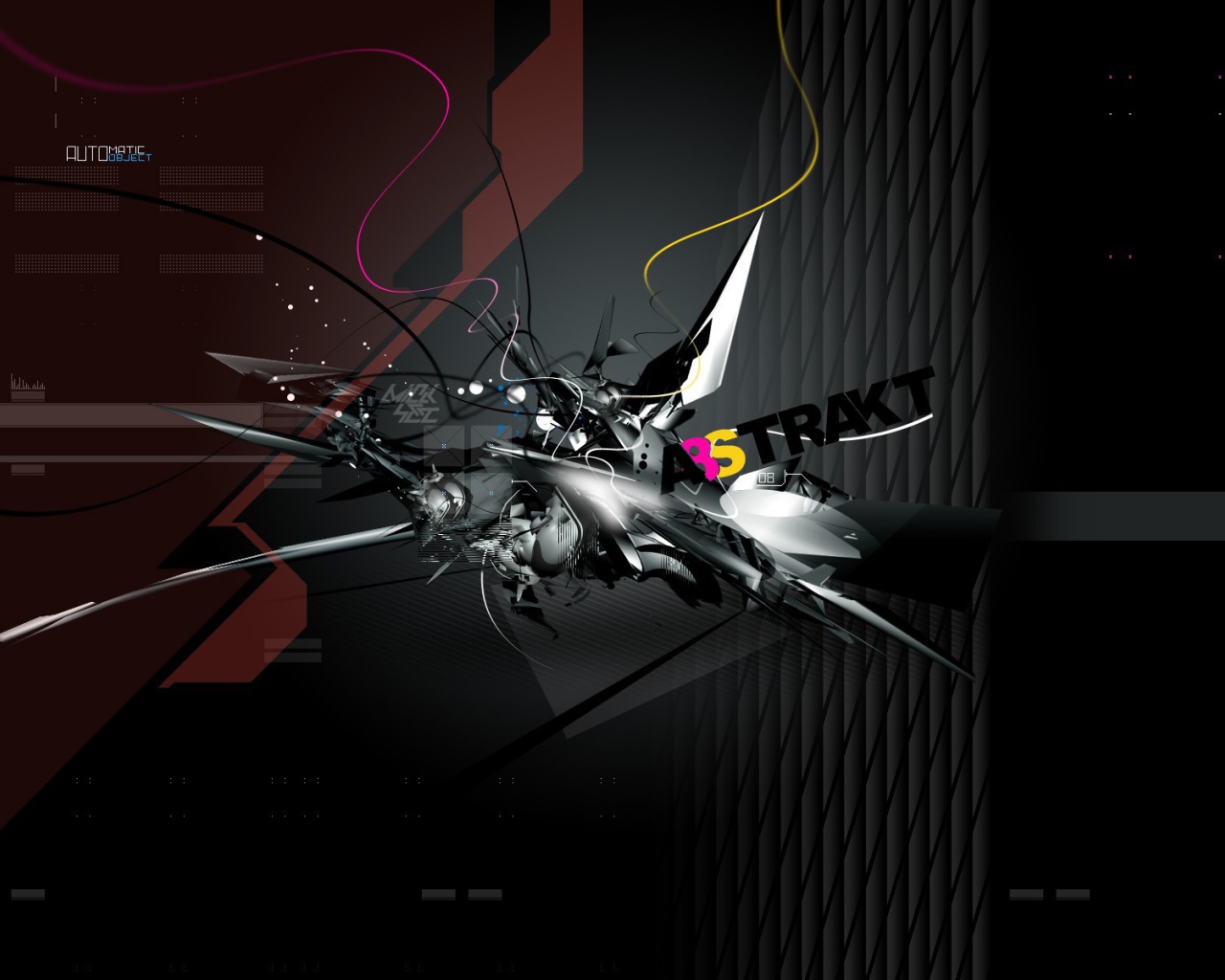 Абстрактный цифровой рисунок