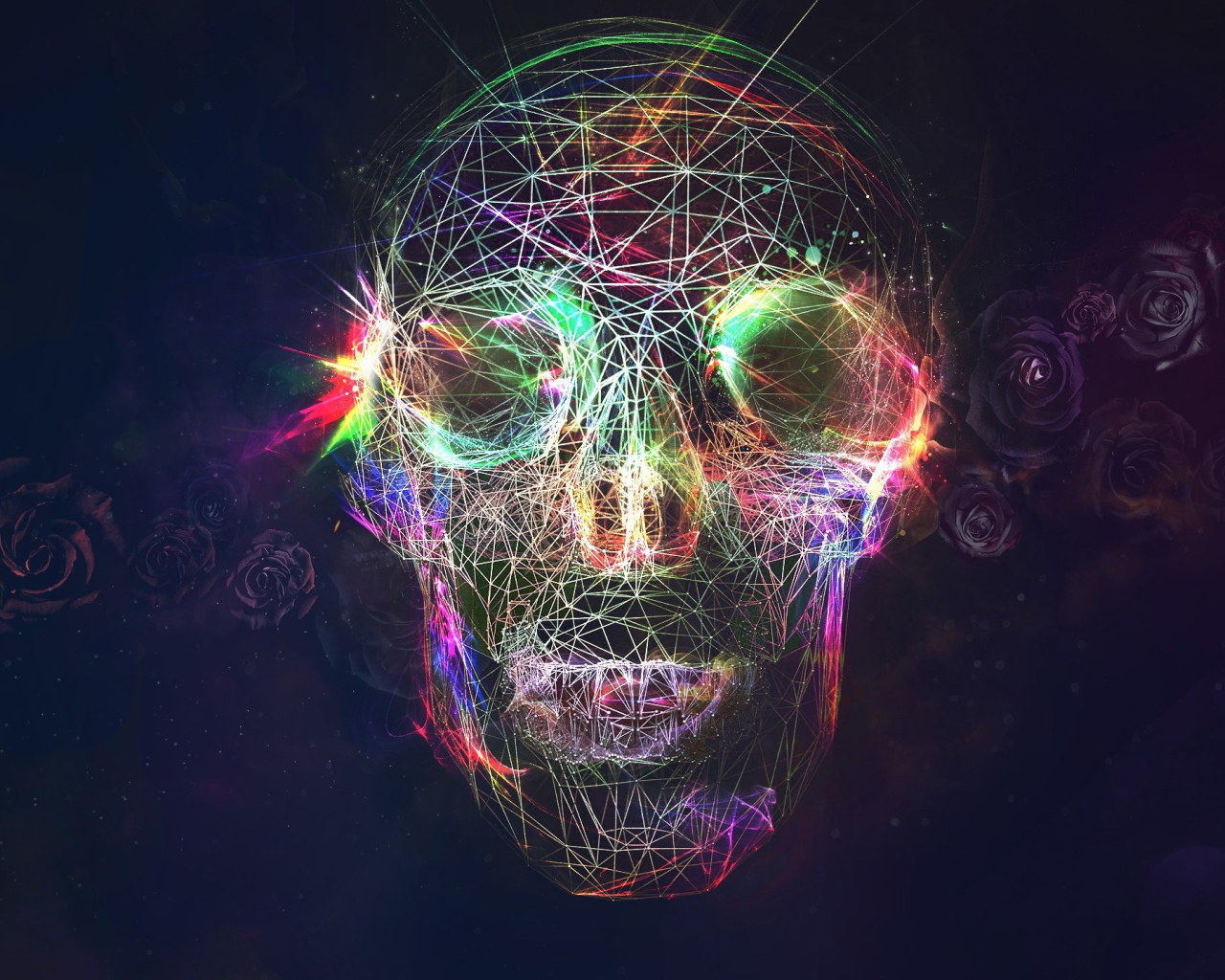 Абстрактный череп