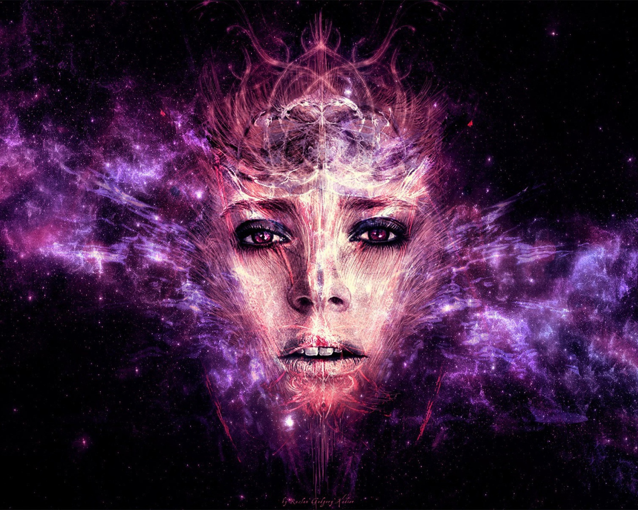 Космическое лицо