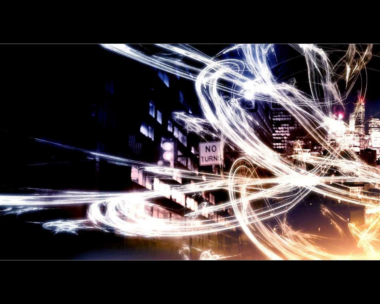 Ночные линии города