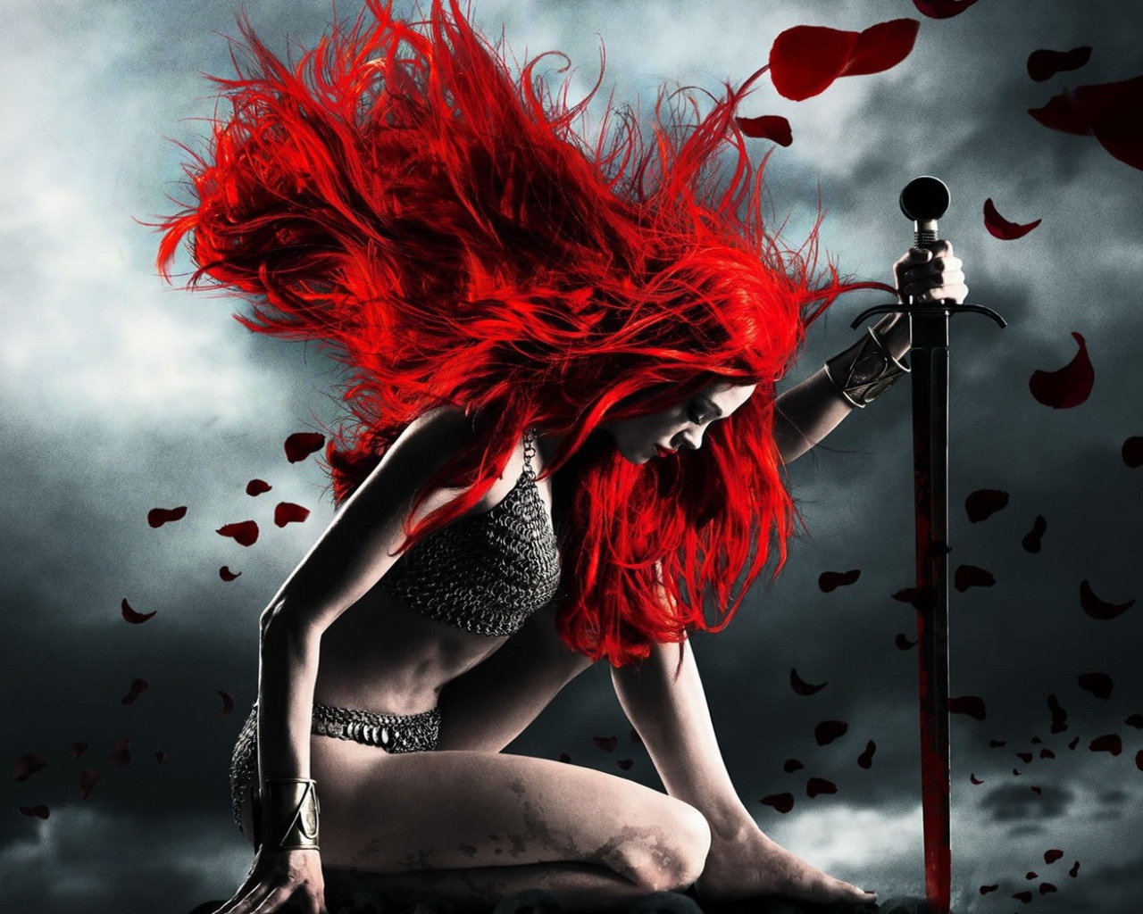 Воин с красными волосами