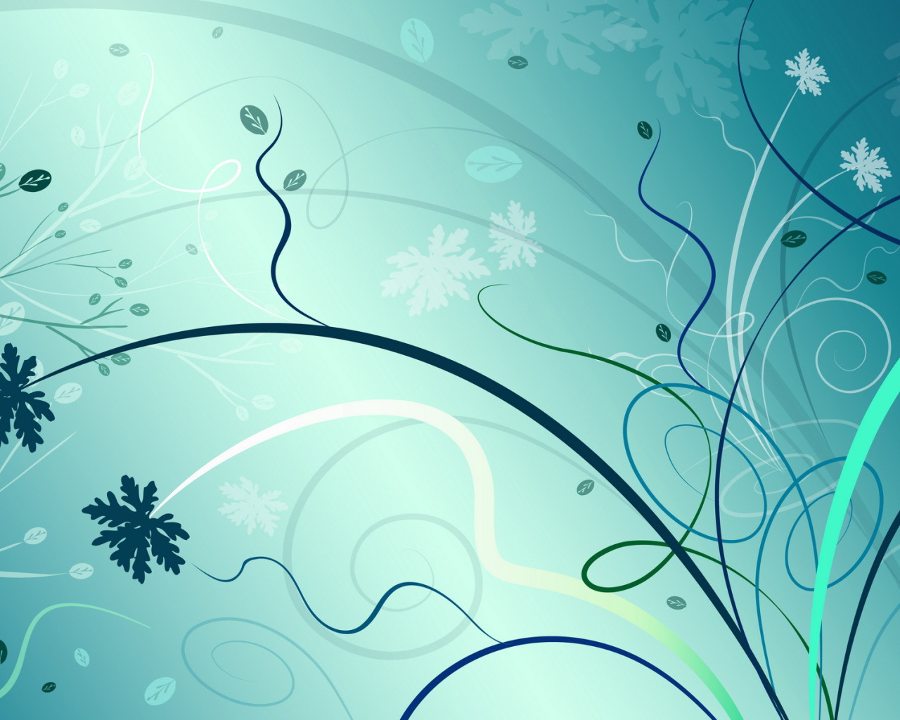 Абстрактные растения