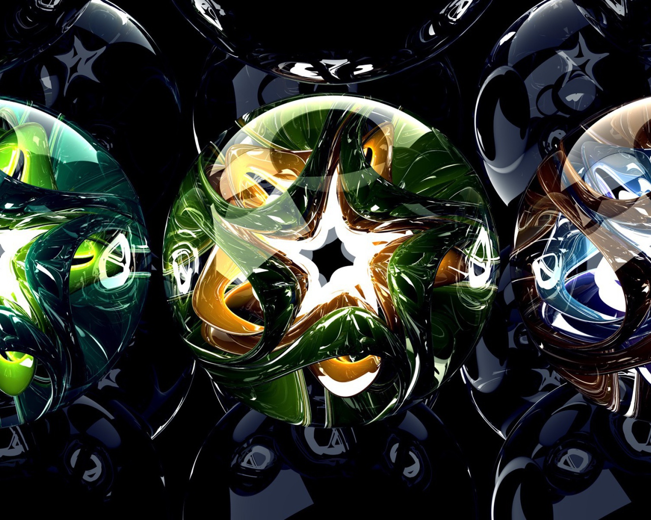 Абстракция из шаров