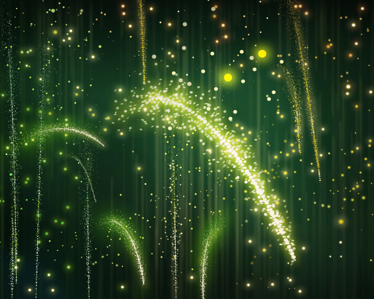 Абстрактный Фейерверк