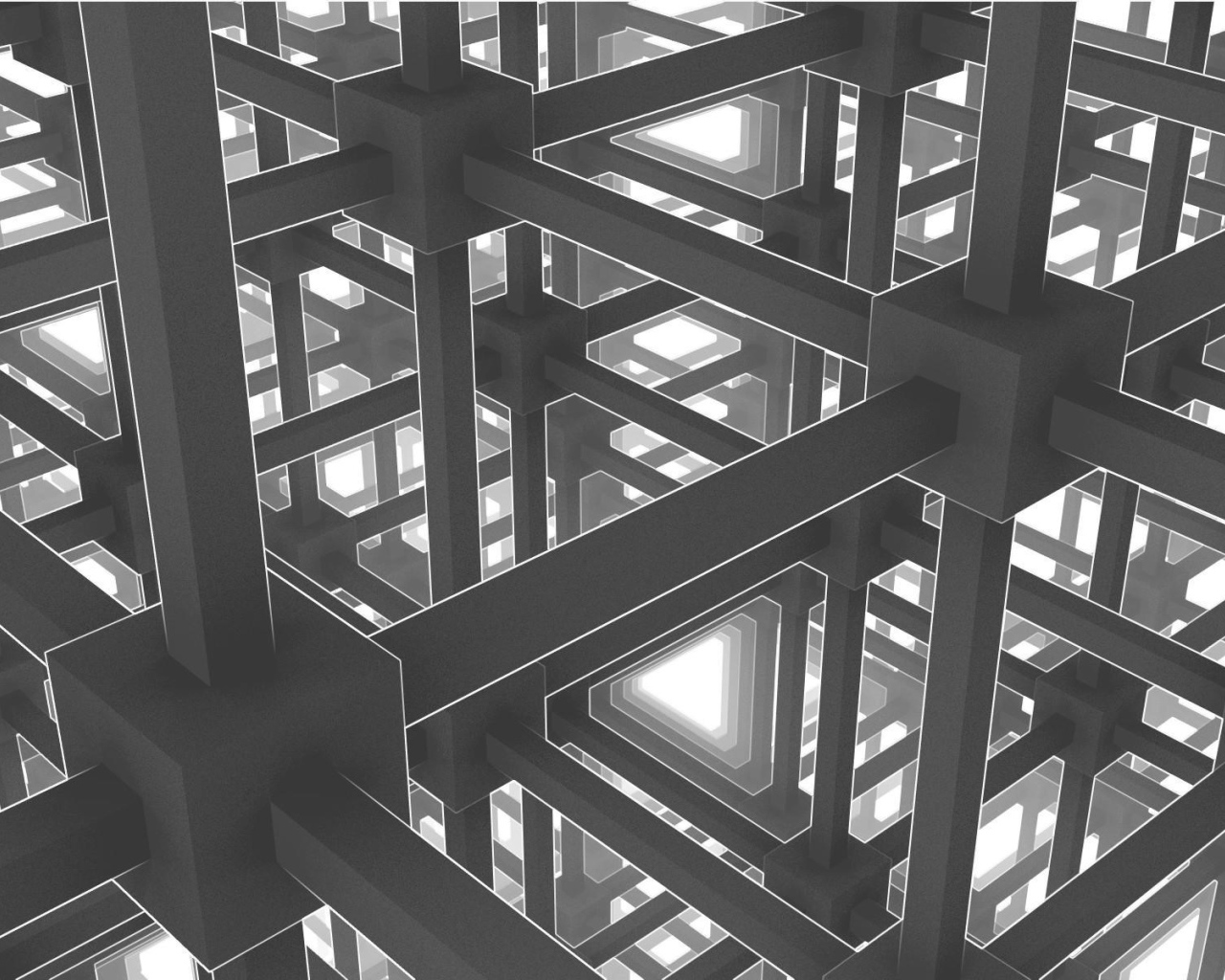 Переплетение кубов