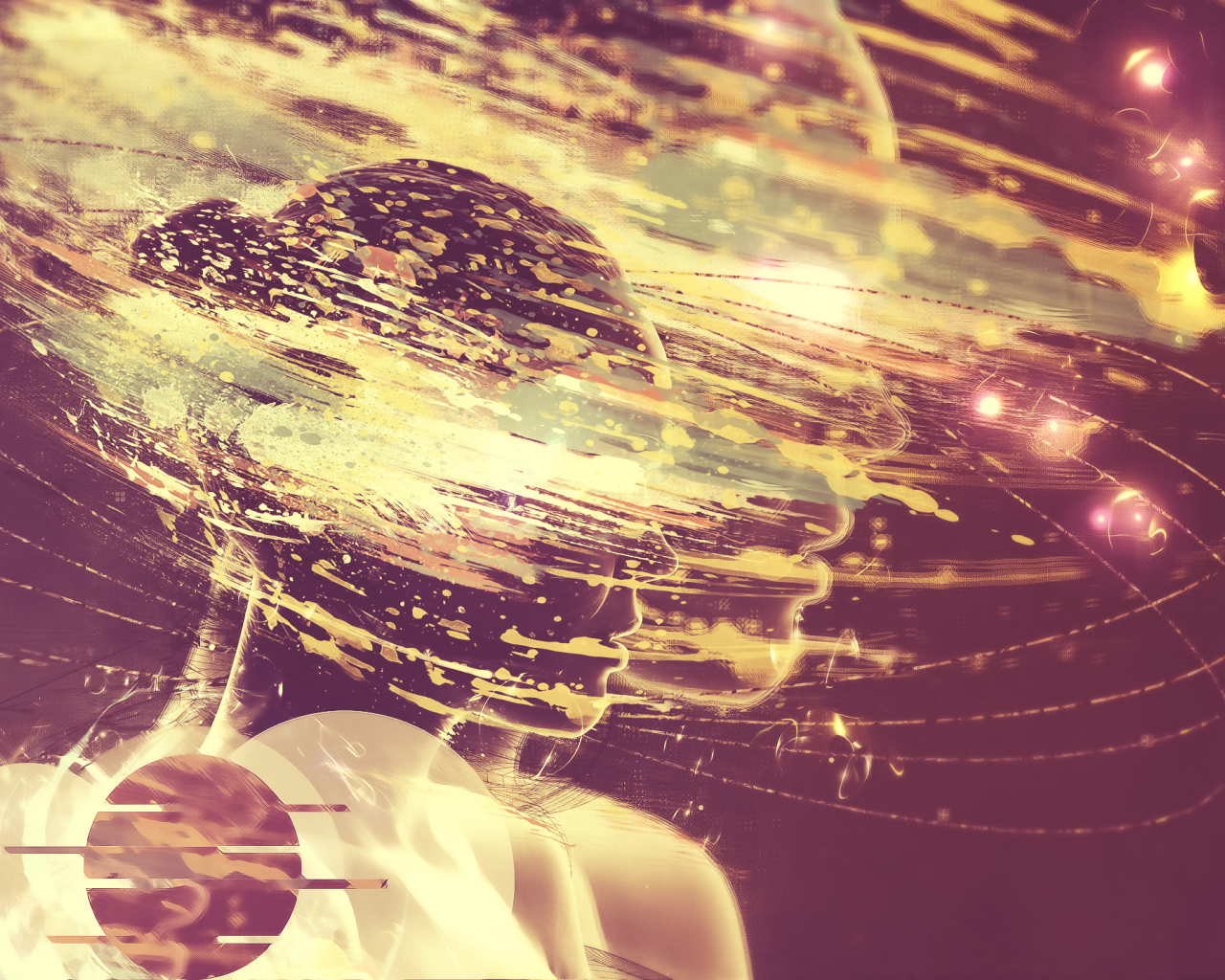 Силуэт девушки