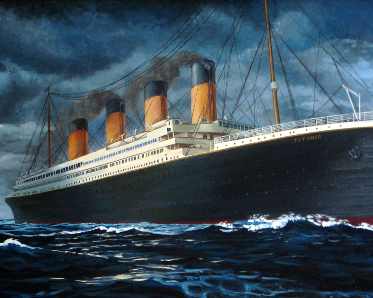 Роковой корабль Титаник