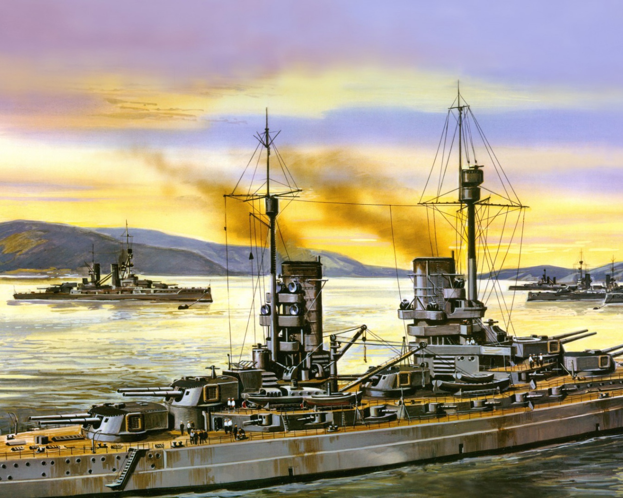 Корабли на рейде