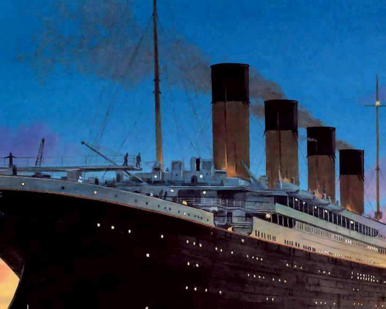 Титаник под Британским флагом