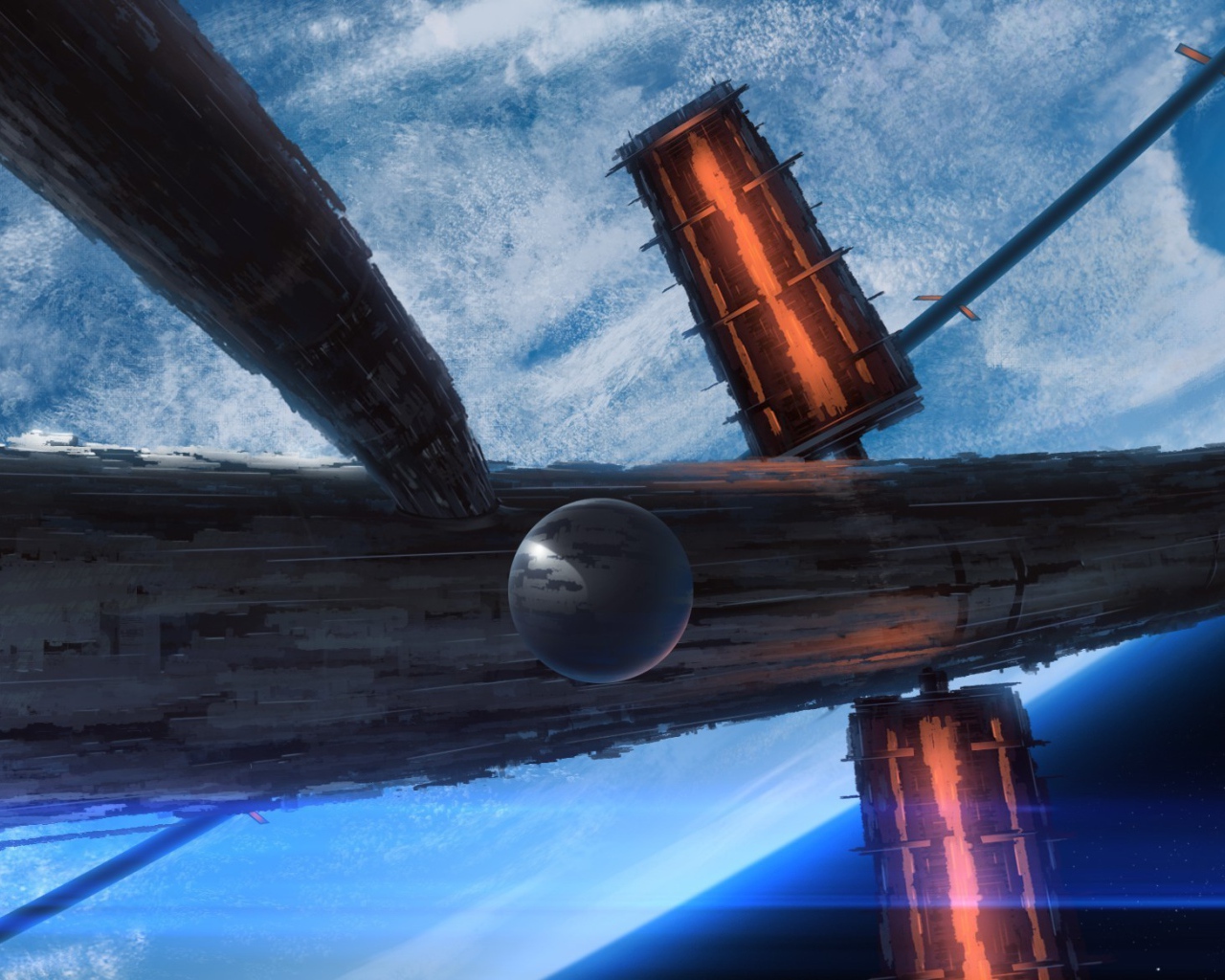 Большая космическая станция