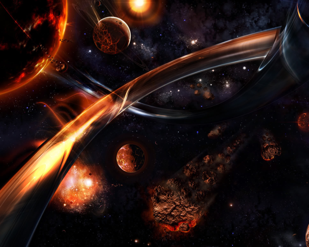 Абстрактный космос