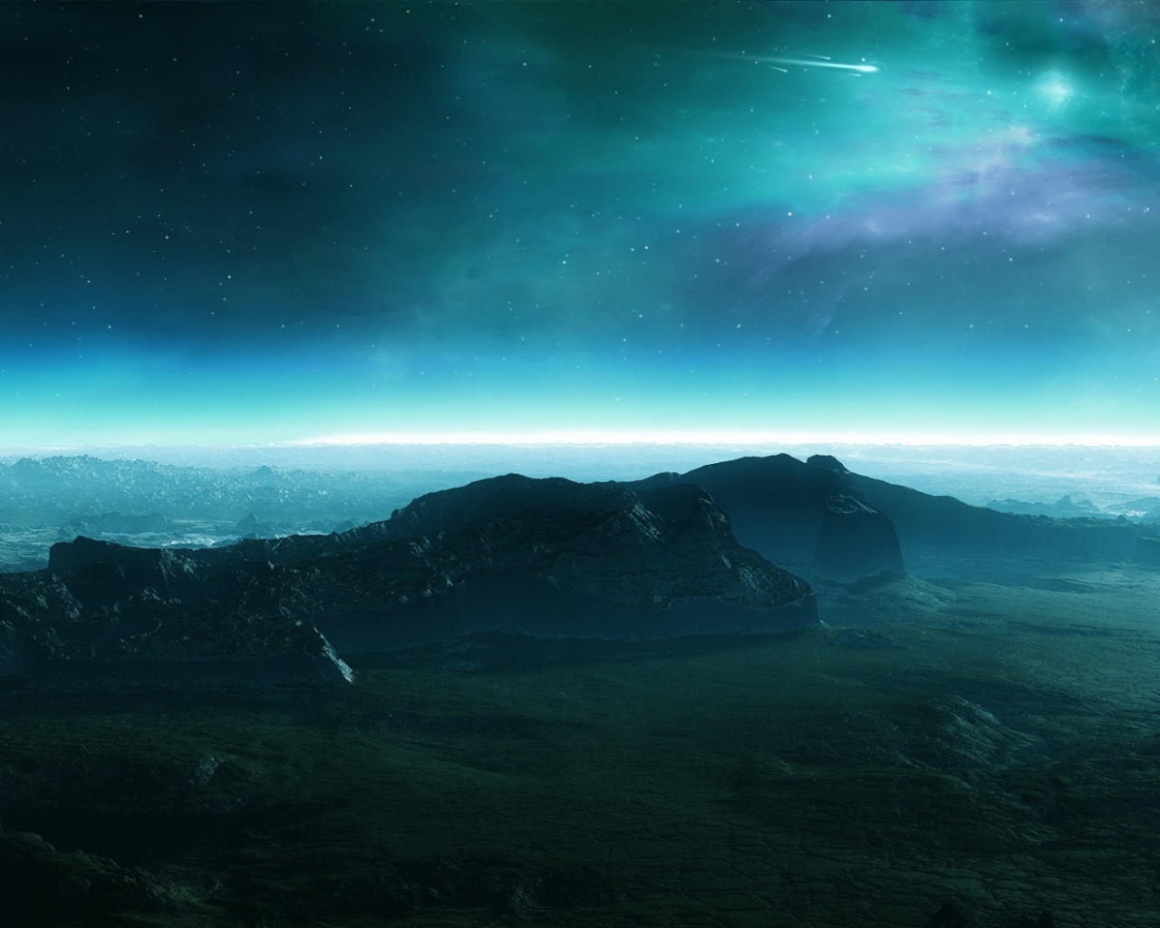 Пейзаж чужого мира