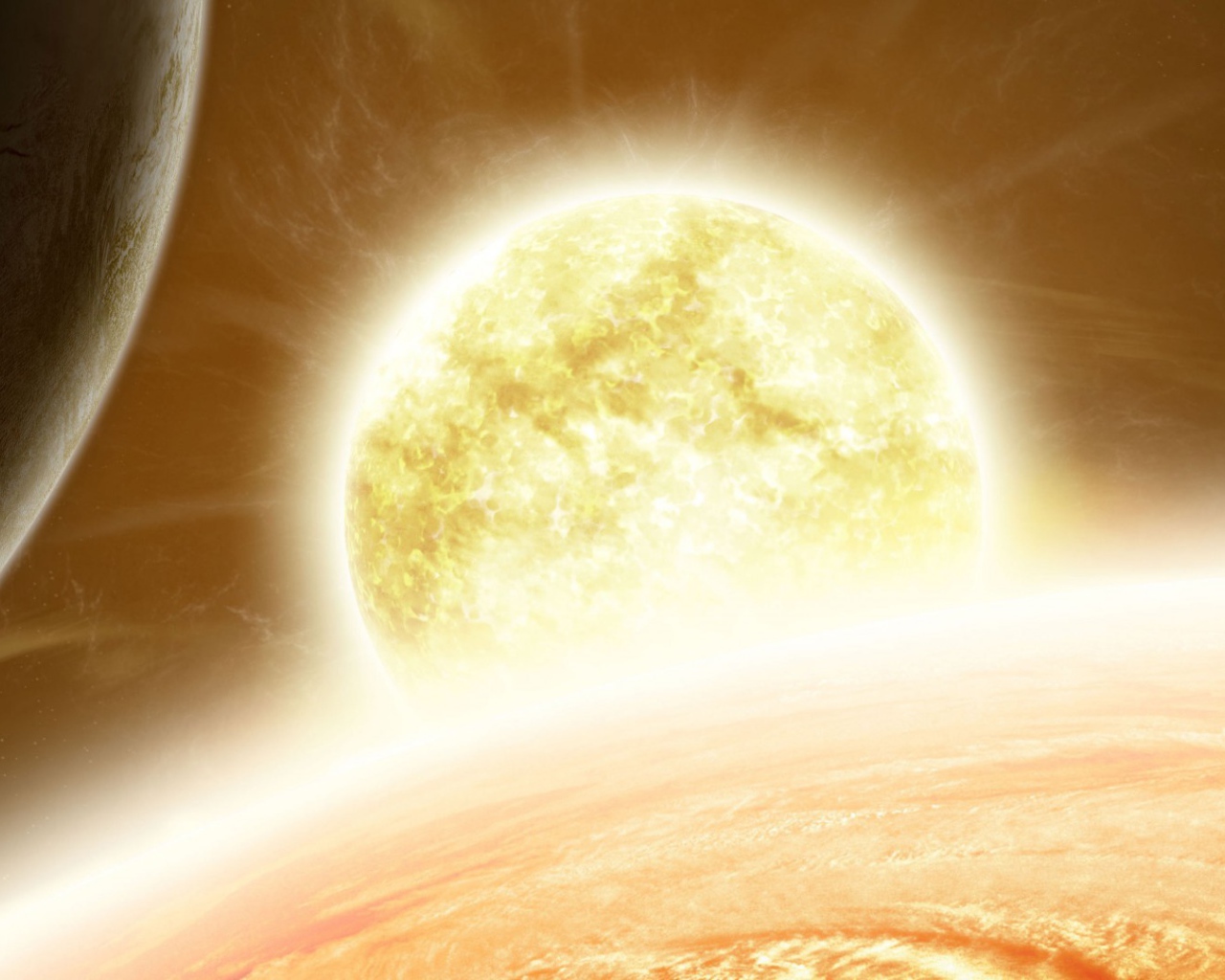 Горящая звезда