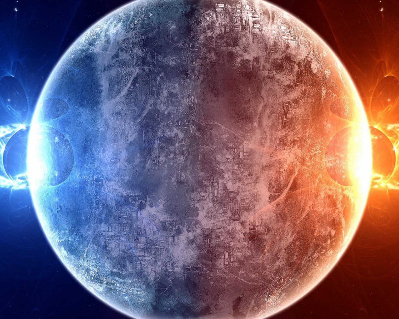 Столкновение стихий в космосе