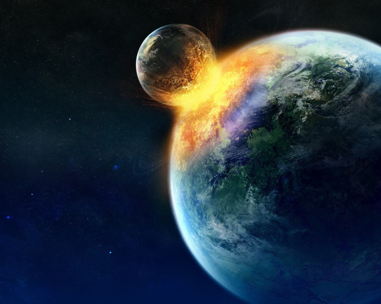 Столкновение планет