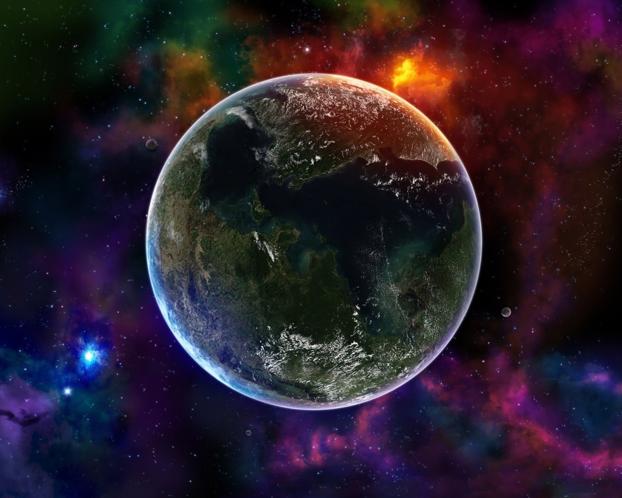 Красочный космос