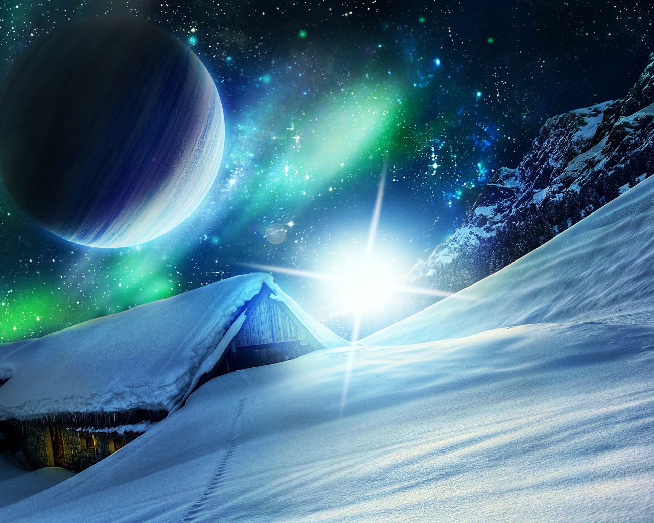 Холодный чужой мир