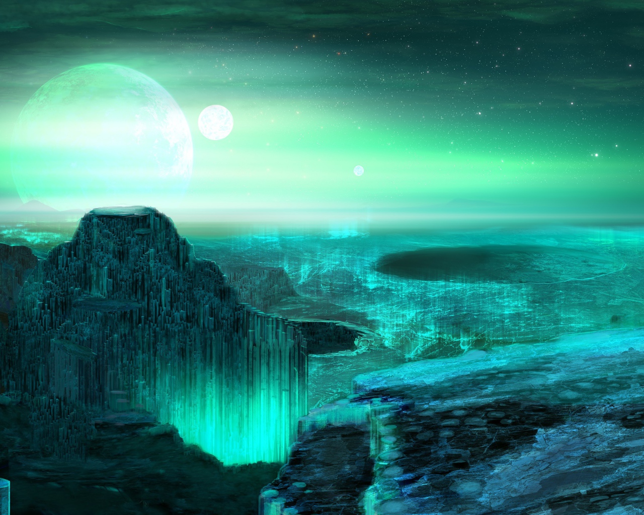 Мертвый ледяной мир