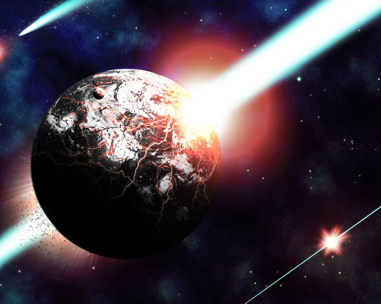 Смертельный луч из космоса