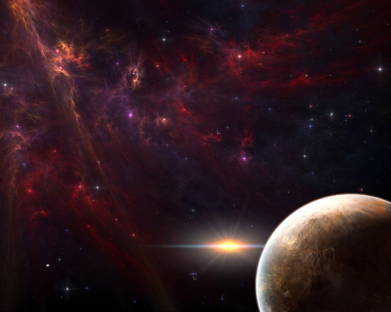 Далекая галактика