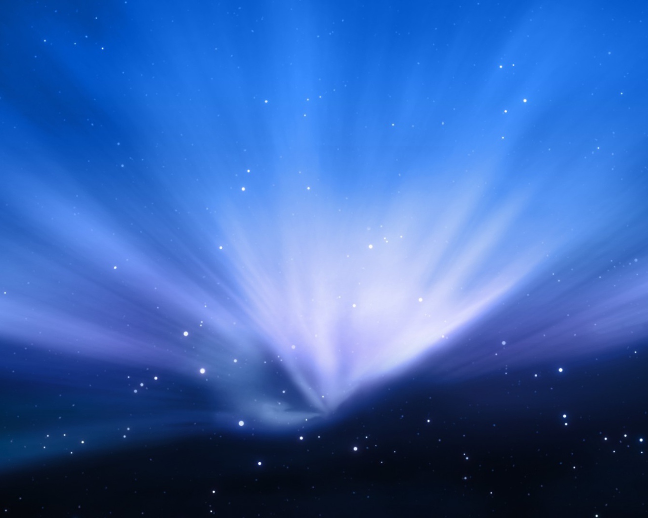 Лучи энергии в космосе