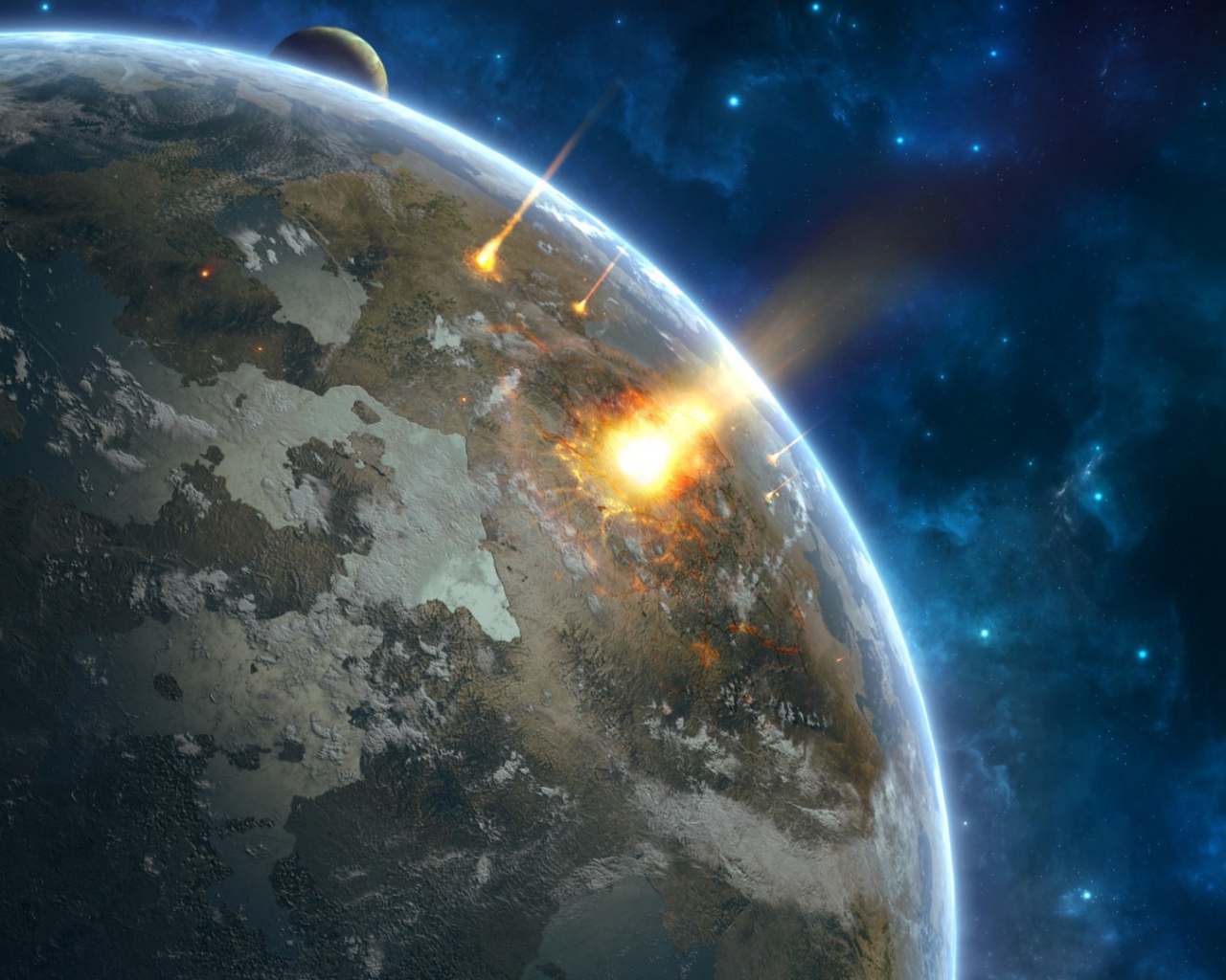 Падение астероидов