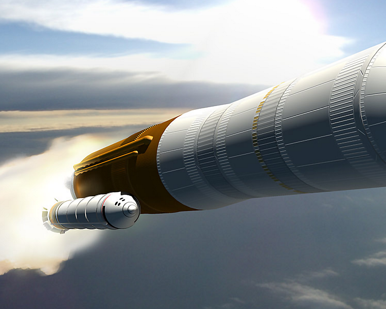 Полет космического корабля