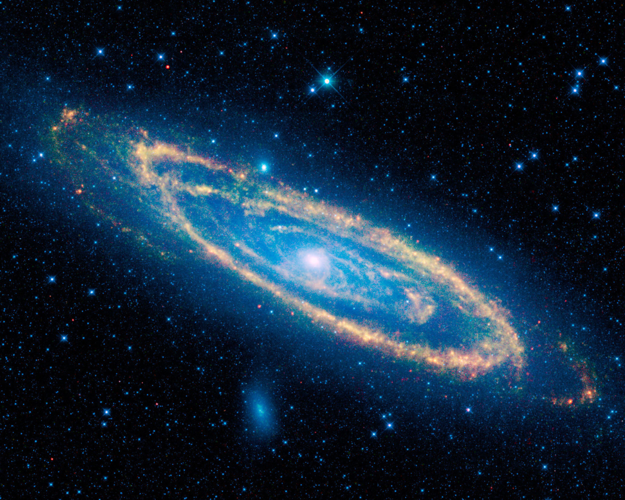 Галактика в космосе