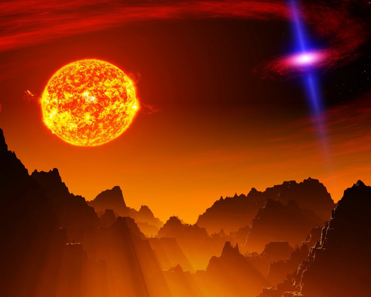 Горы и звёзды