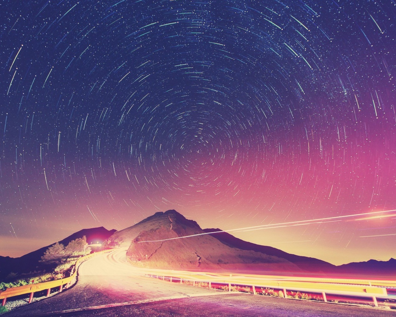 Ночной оборот звезд