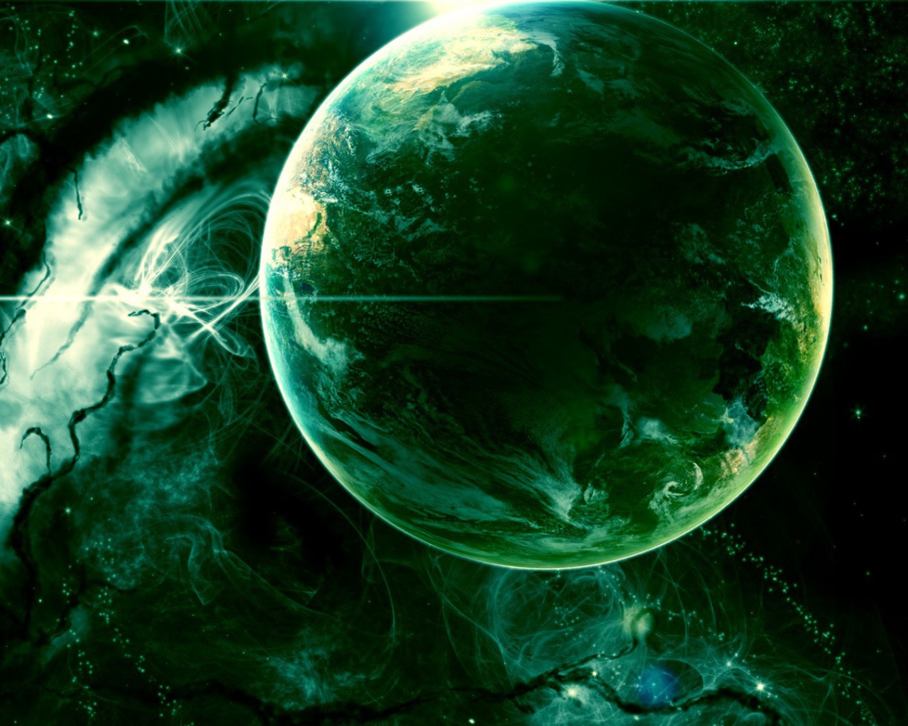 Планета зелёная