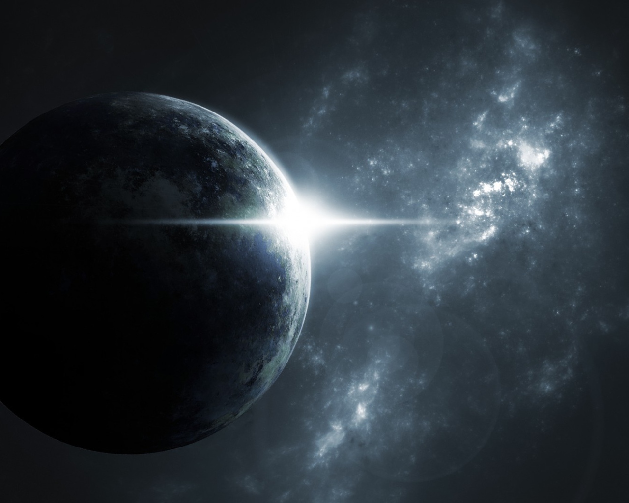 Планета в облаках