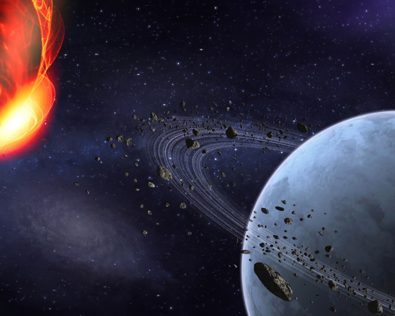 Красное пятно в космосе