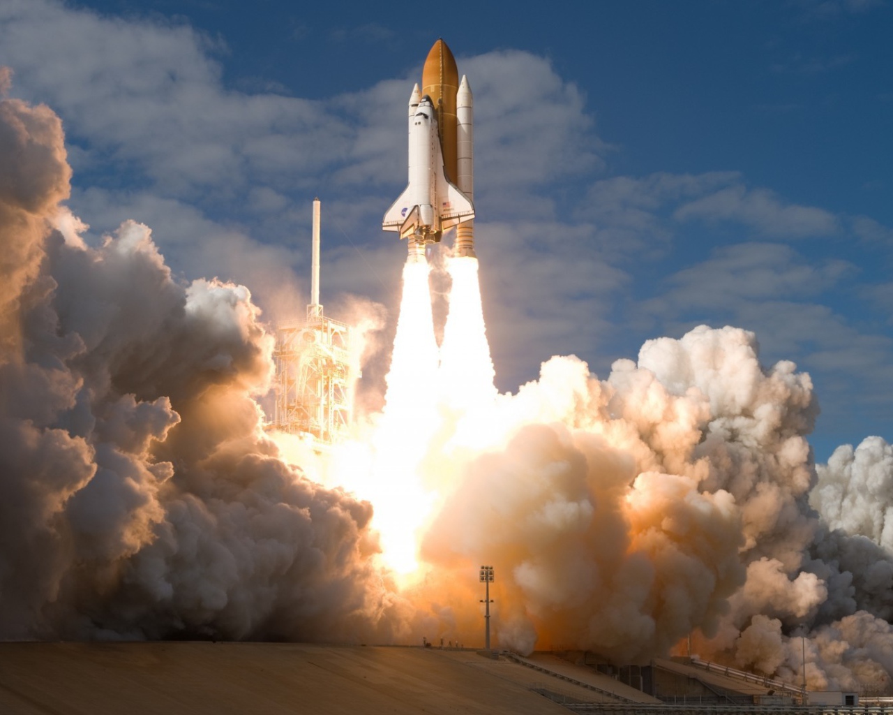 Старт шаттла 