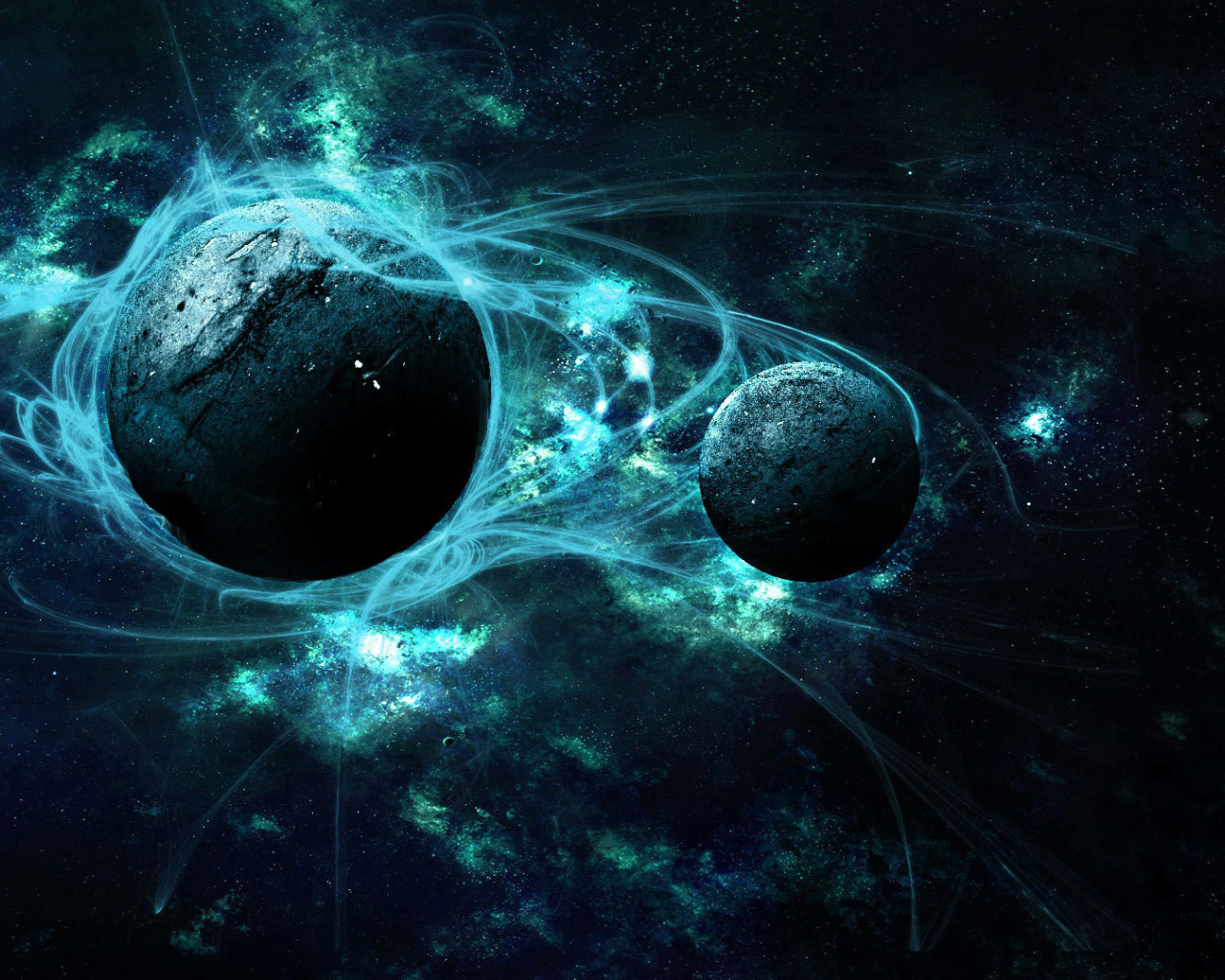 Энергия вокруг планет