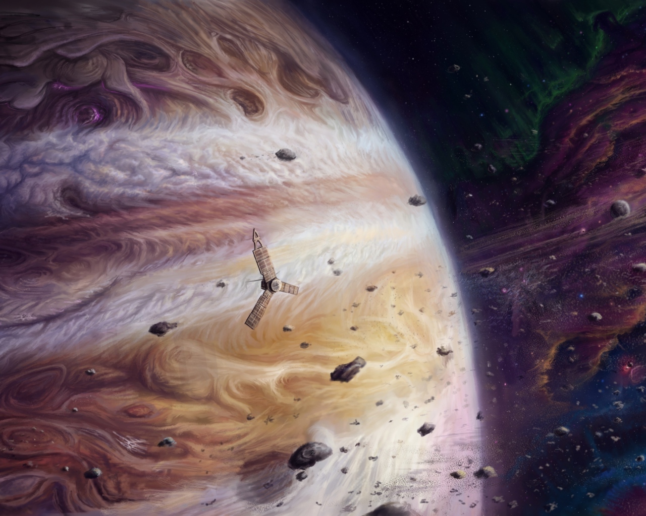 Гигантская планета Юпитер