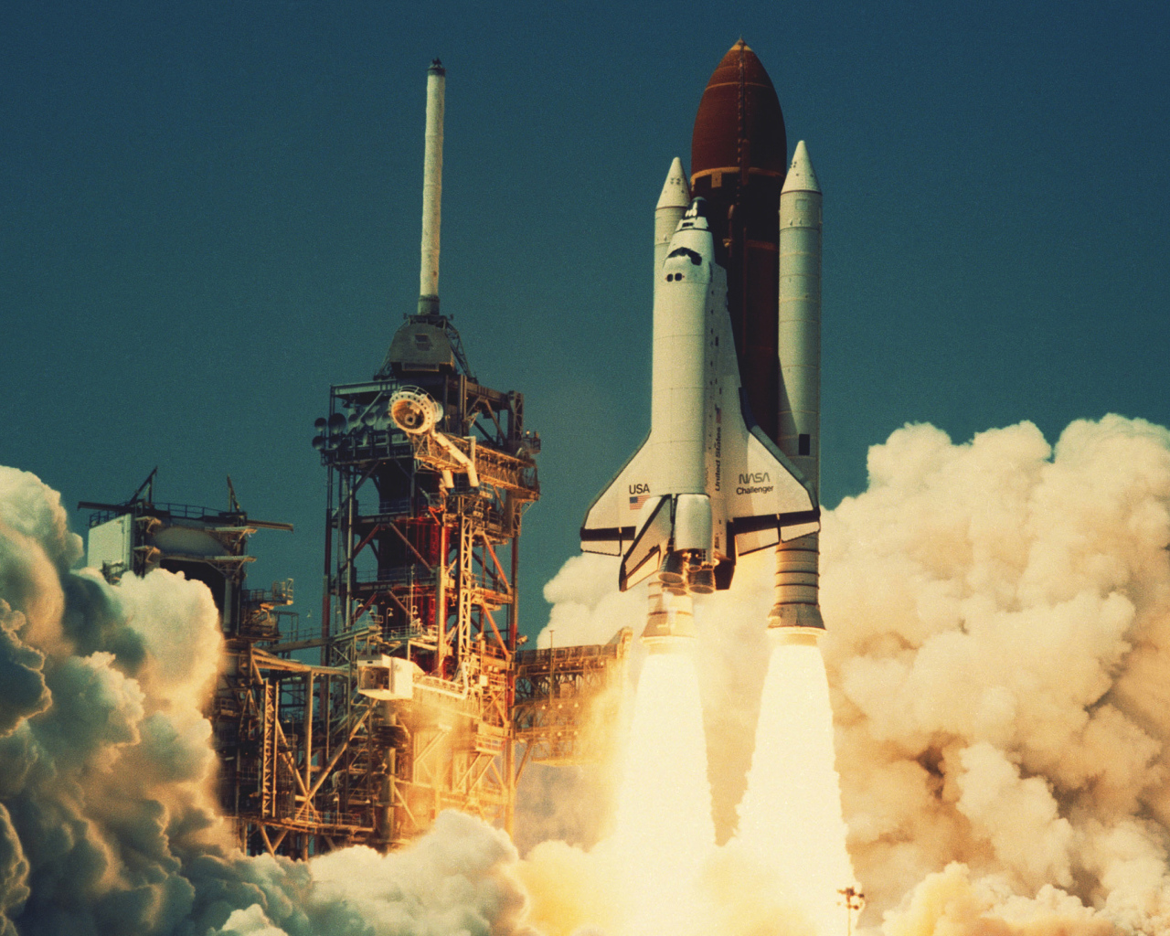 Запуск космического корабля